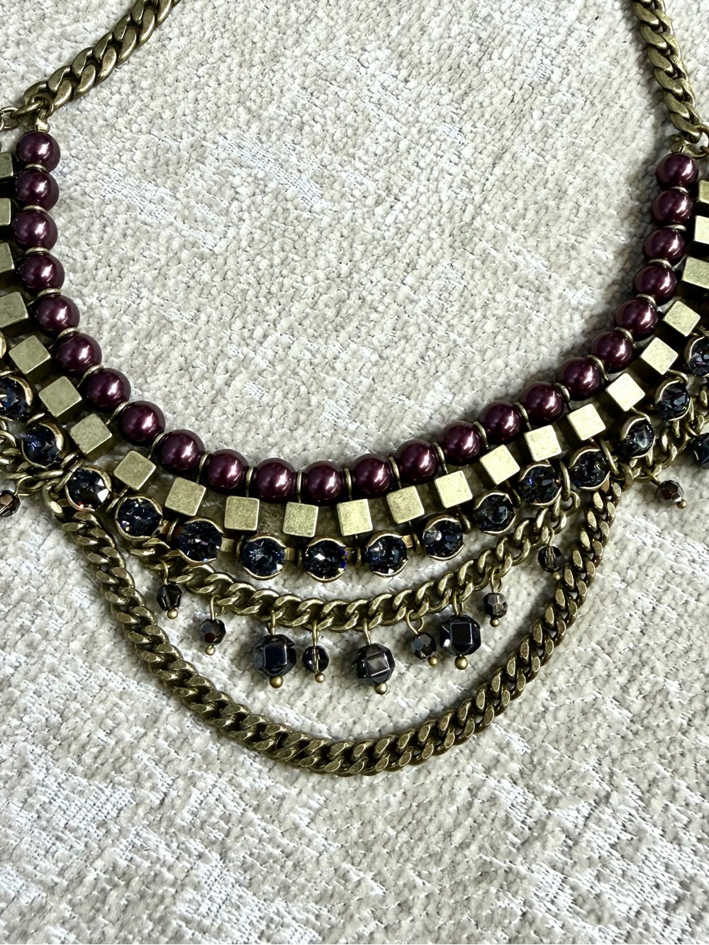 Silpada KR ‘Blue Violet’ Necklace